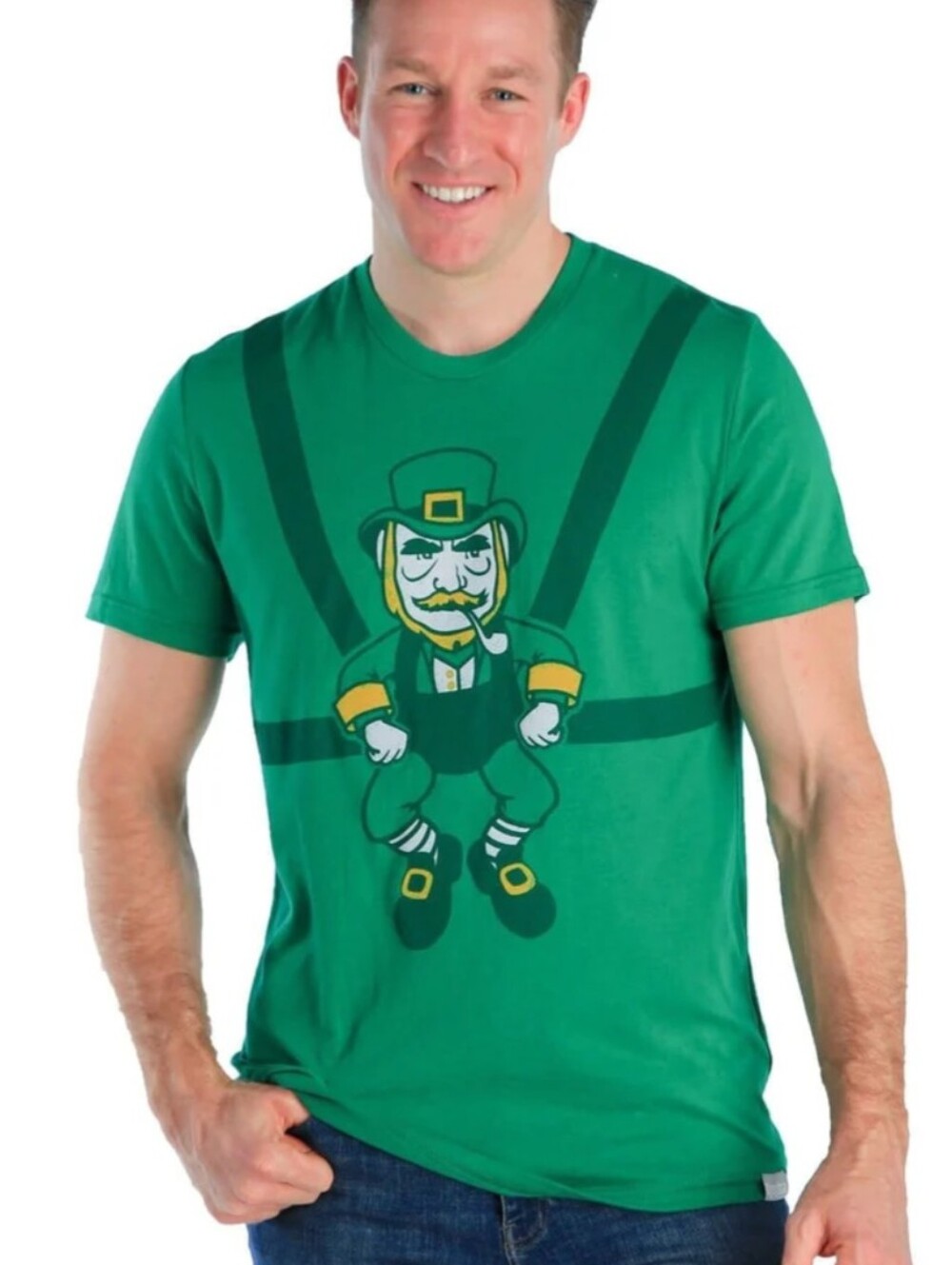 Tipsy Elves Men's Wee Baby Leprechaun Tee Size Large